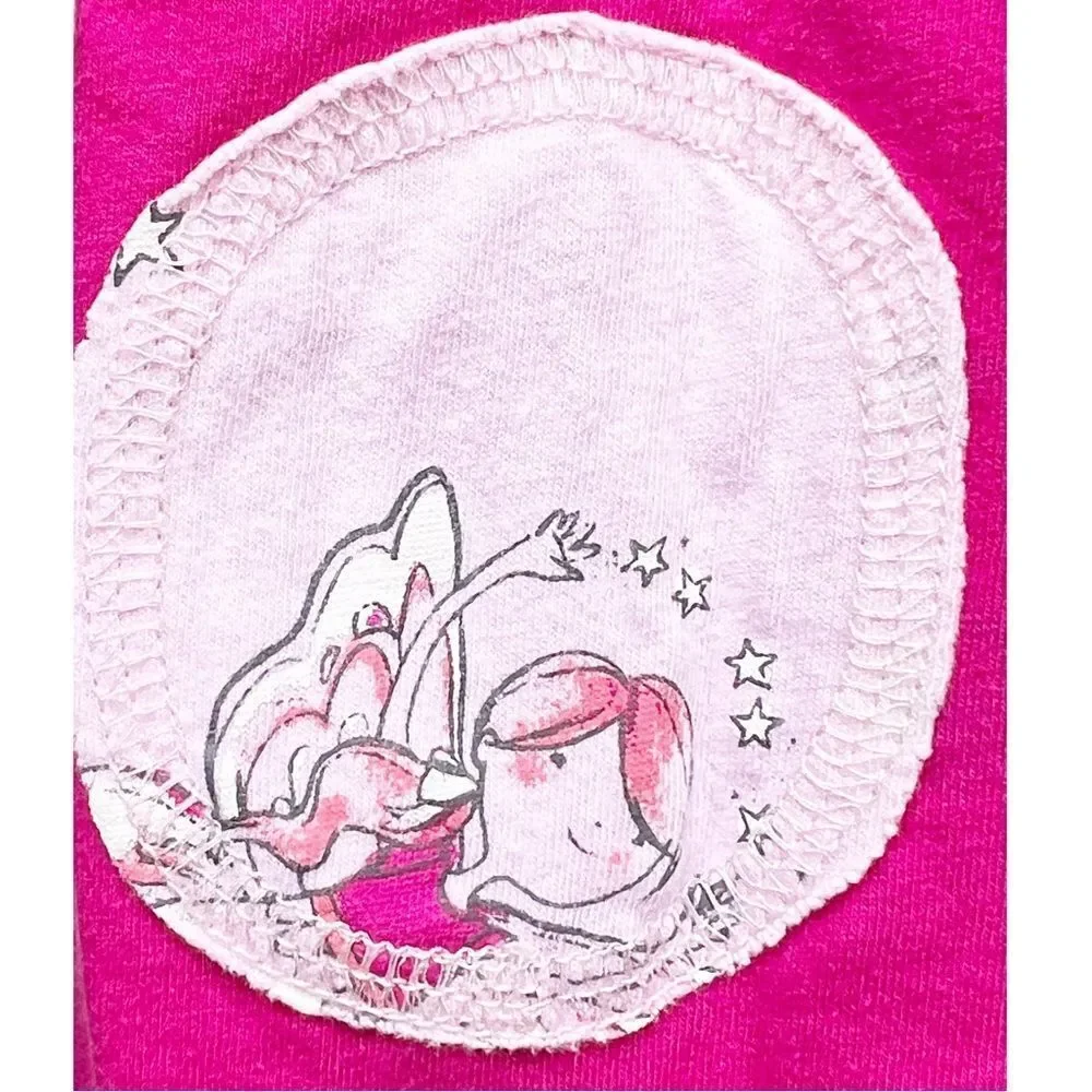 Children’s Place Girls Toddler Kids Long Sleeve Elbow Patch Fairy Shirt. 4. 4T.